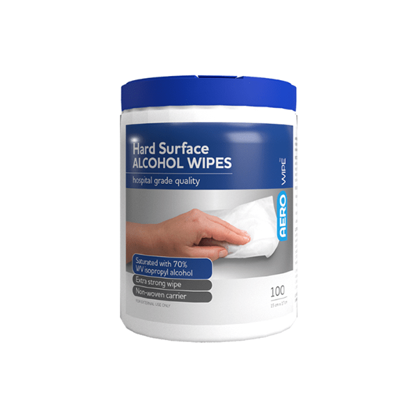 AEROWIPE 70% Isopropyl Alcohol Hard Surface Wipes